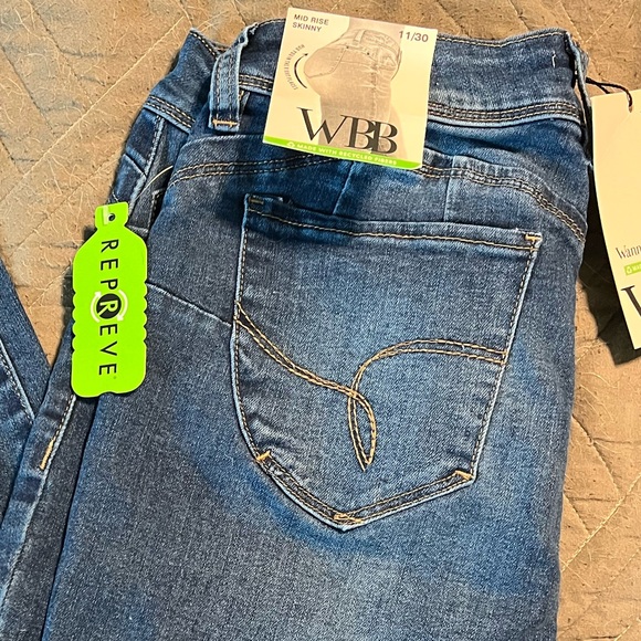YMI Want a betta butt  mid rise skinny jeans size 11 NWT - Picture 4 of 5